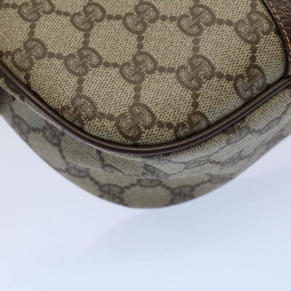 GUCCI GG Canvas Web Sherry Line Shoulder Bag Beige Red 89 02 032 Auth yk8711 - Picture 14 of 16